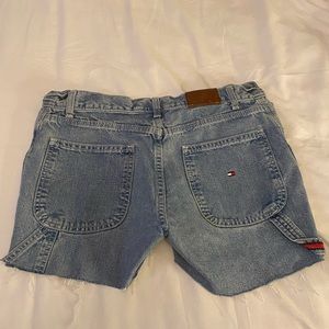vintage Tommy Hilfiger cutoff jean shorts!